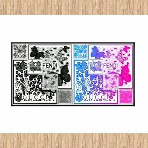 Fendi 11"×17" Framed Wall Art